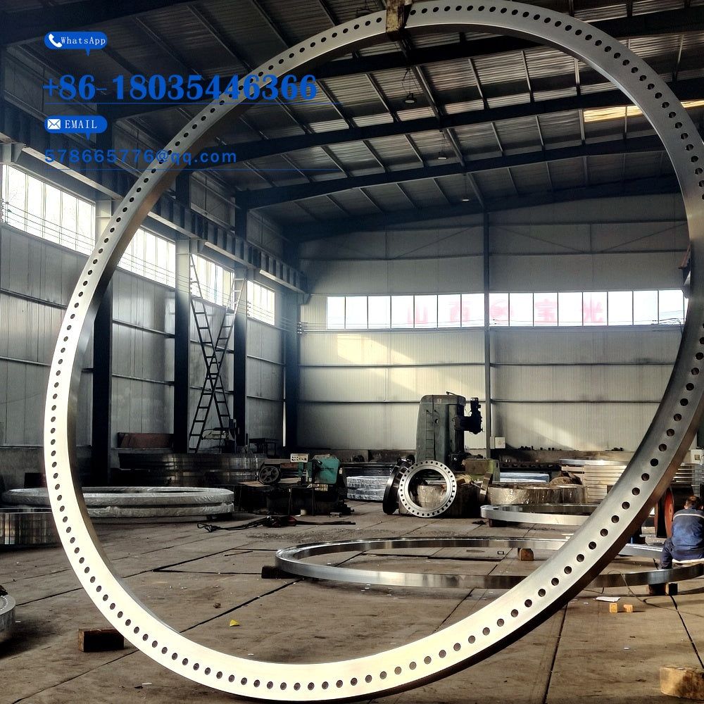 Wind Power Tower Section Flange Forging – Tower Section Connection Flange