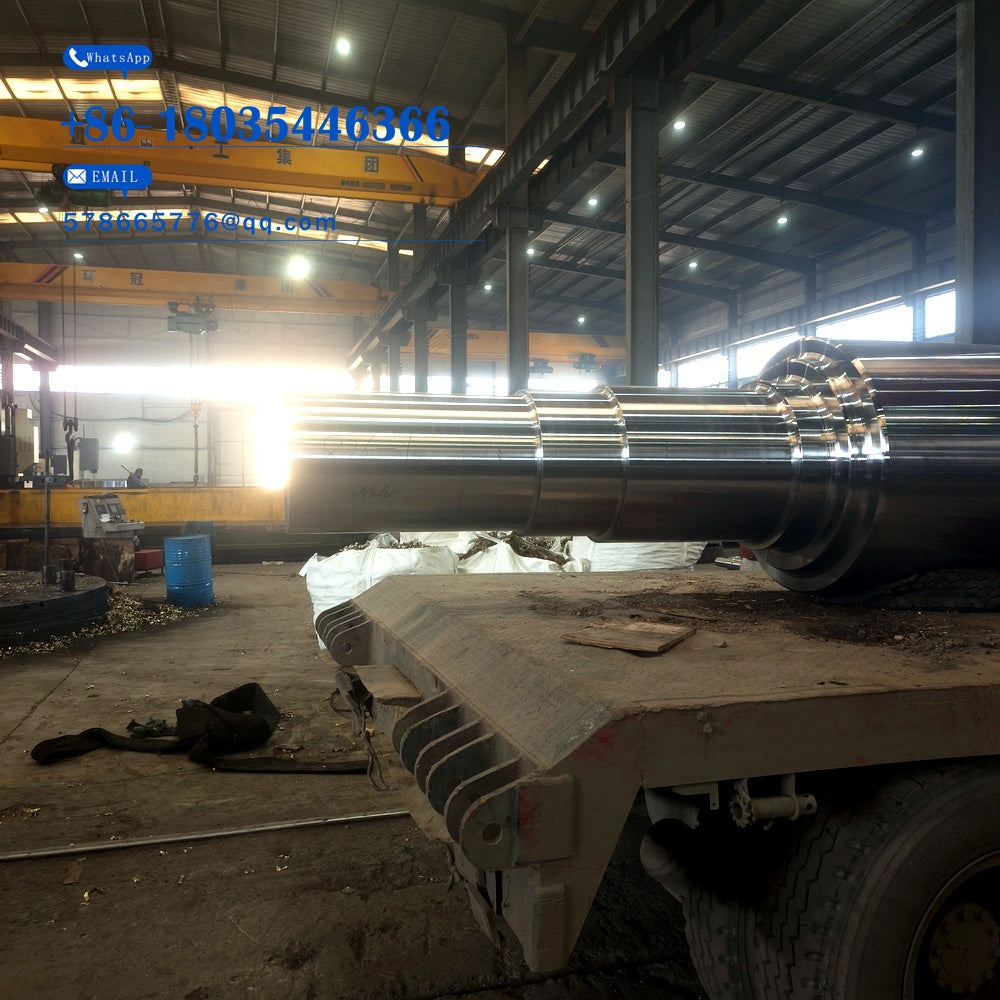 Screw Press Main Screw Forging – Oil Press, Dewatering & Extrusion Equipment Core Screw