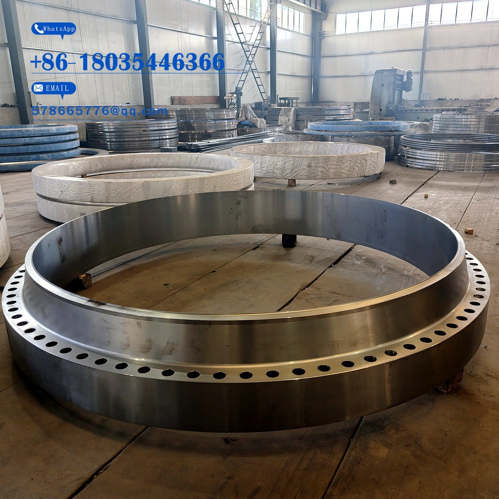 Wind Power Tower Tube Flange Forging – Tower Pipe Connection Flange