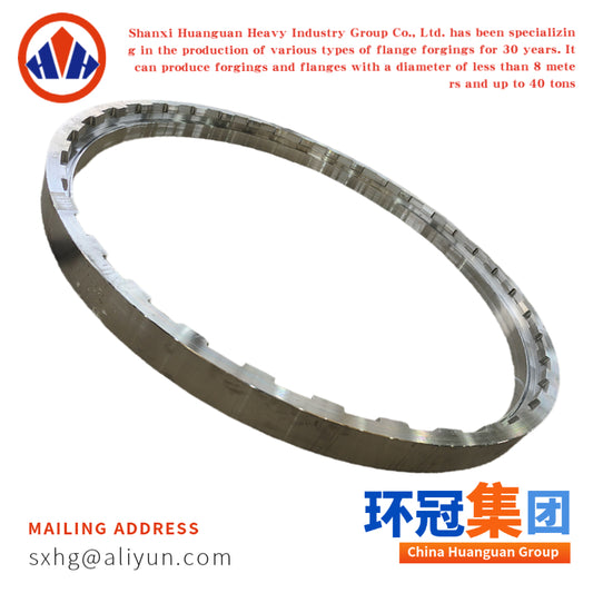 Toothed Forged Ring for Mechanical Use
