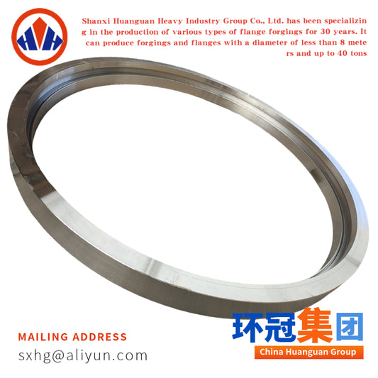 Machined Inner Step Forged Ring High Precision Industrial Forging