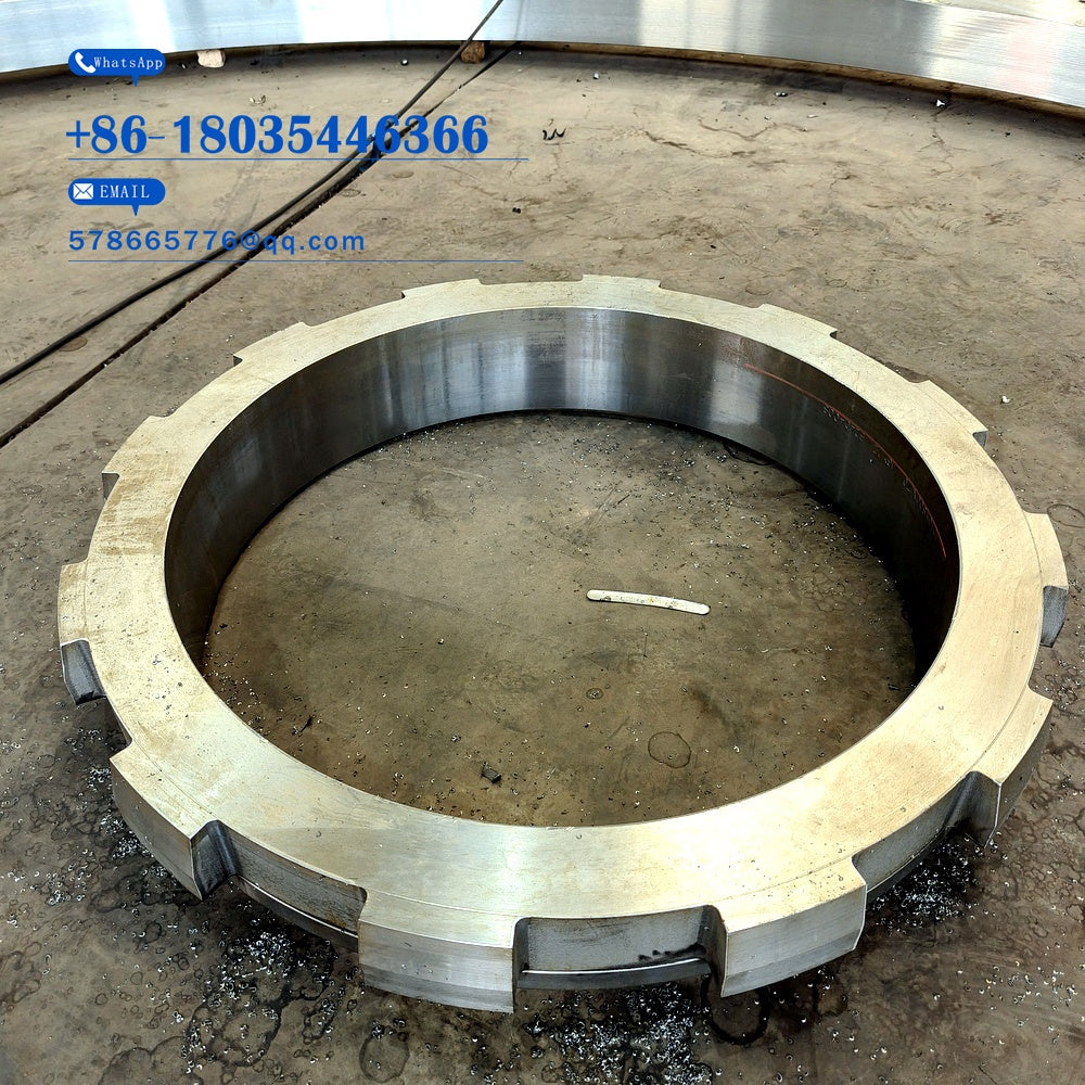 Carbon Steel Reactor Body Flange Forging – Reactor Shell Connection Flange