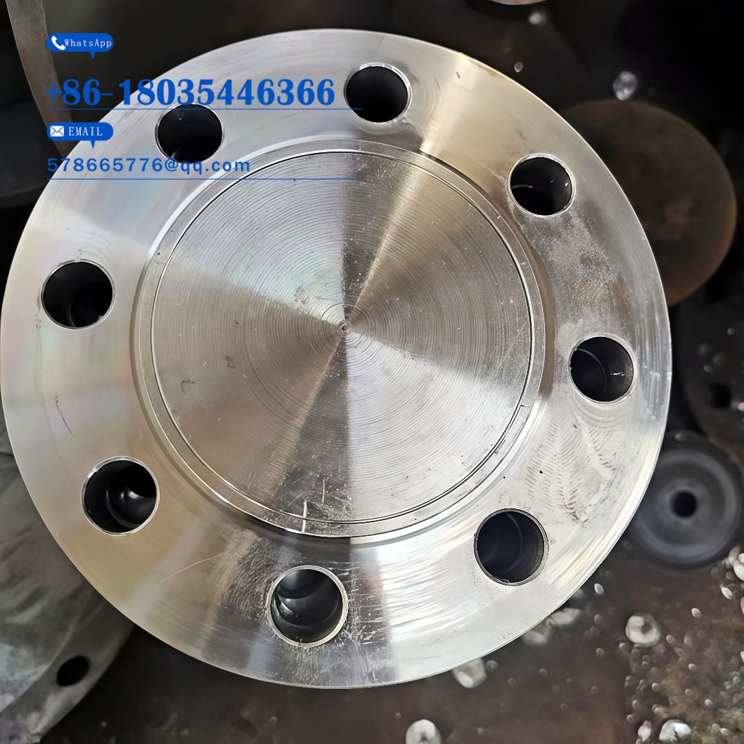 Blind Plate Flange – Flat Steel Plate Design