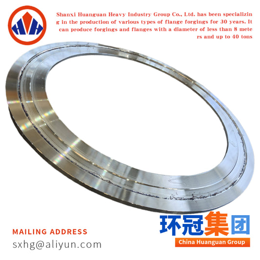 Sealing Groove Forged Ring Precision Machined Large Diameter Forging
