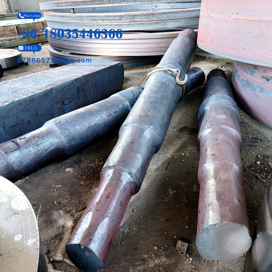 Trunnion Forging – Ball Mill, Rotary Kiln & Metallurgical Vessel Support Shaft