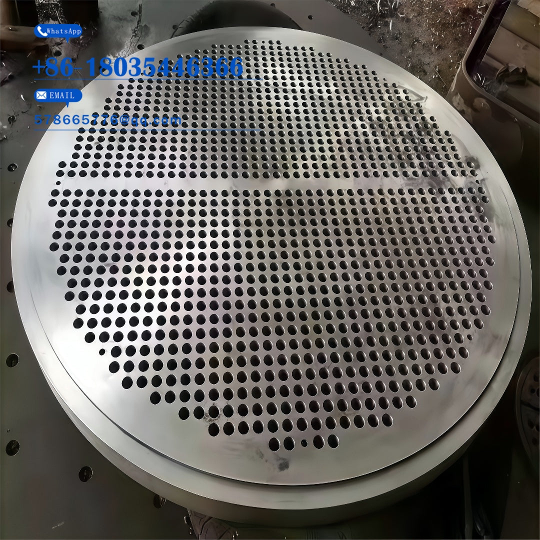 Tube Sheet with Flange – One-Piece Design