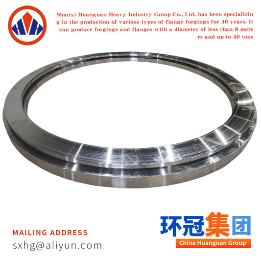 Precision Forged Stepped Ring for Industrial Applications