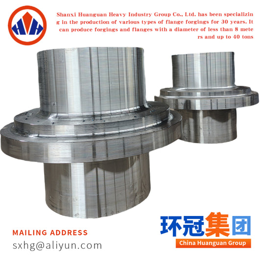 Precision Forged Flanged Shaft for Industrial Applications