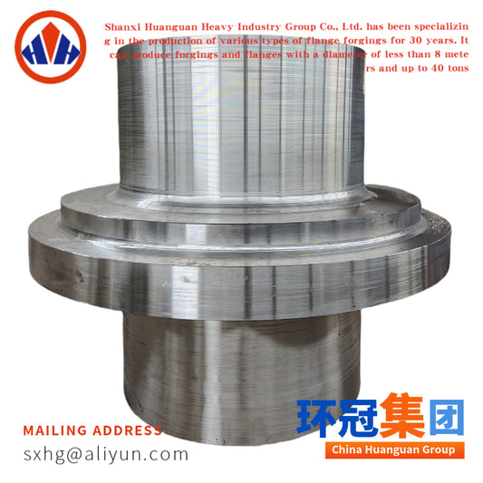 Machined Forged Flanged Shaft for Stable Connection