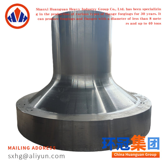Flanged Neck Shaft Forging