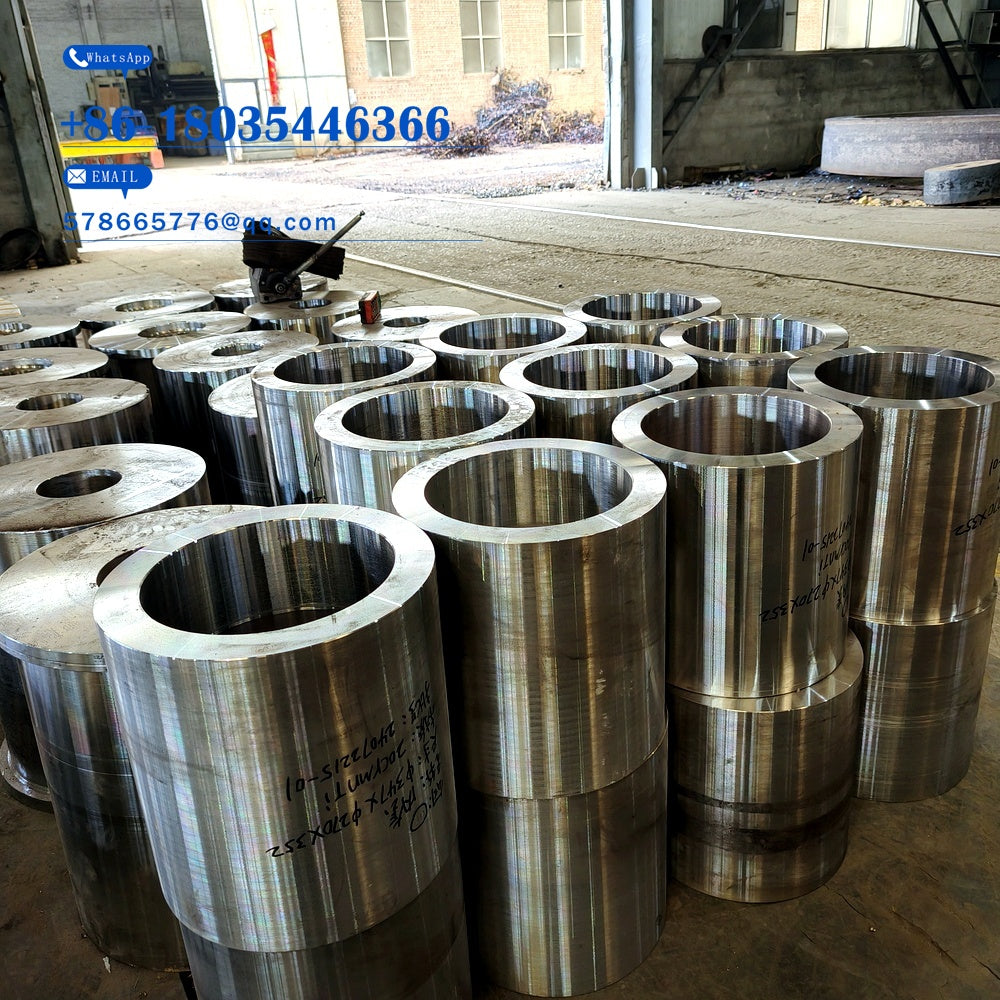 Forged Large Press Hydraulic Cylinder – Batch Machined Heavy-Wall Cylinder
