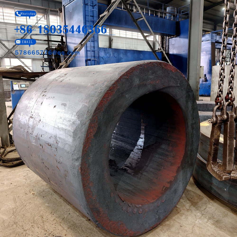 Hot-Forged Rough-Machined Cylinder | For Metallurgy & Continuous Casting Equipment