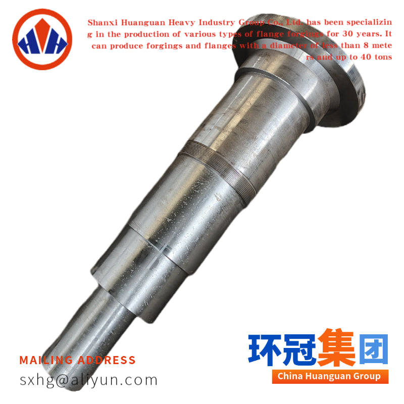 Forged Stepped Shaft Multi Section Industrial Shaft Custom Machining