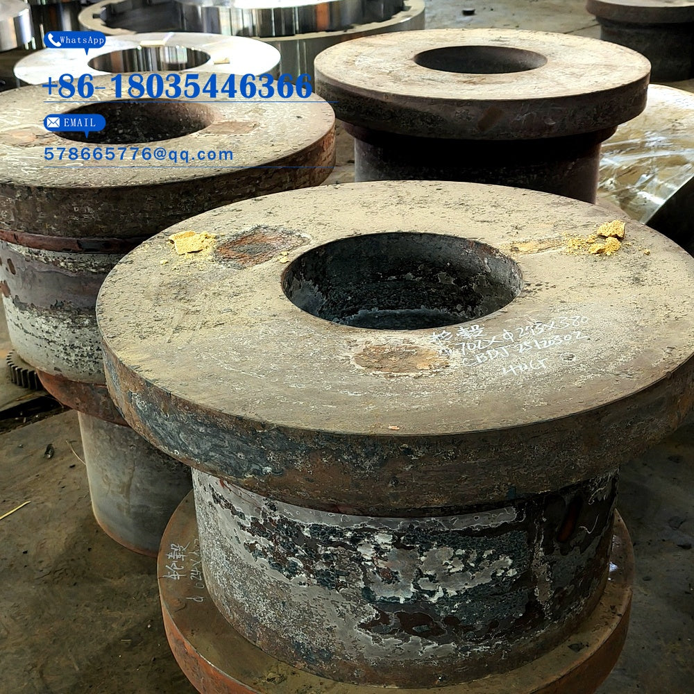 Forged Flange Mounting Sleeve – Stepped Forged Bushing | Large Flanged Connection Housing