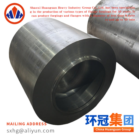 Forged Thick Wall Cylinder Industrial Hollow Cylinder Custom Machined