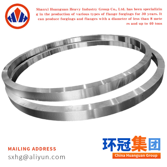 Forged Narrow Section Ring Precision Machined Ring Forging Custom Available