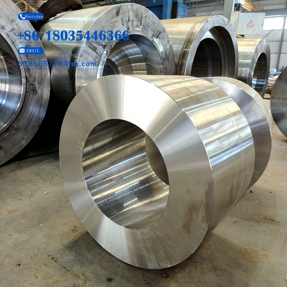 Forged Oil Cylinder Connecting Barrel – Precision Turned Thick-Wall Short Cylinder