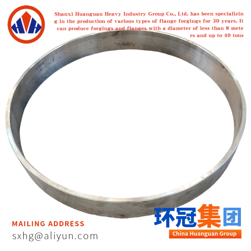 Forged Thin Wall Ring Lightweight Ring Forging Custom Machined