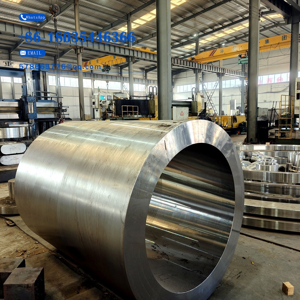 Forged Pipe Sleeve – Precision Turned Large Thick-Wall Cylinder