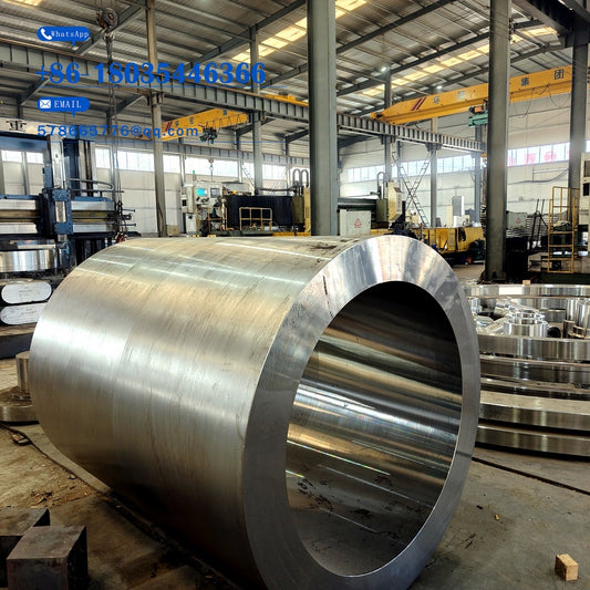 Forged Pipe Sleeve – Precision Turned Large Thick-Wall Cylinder