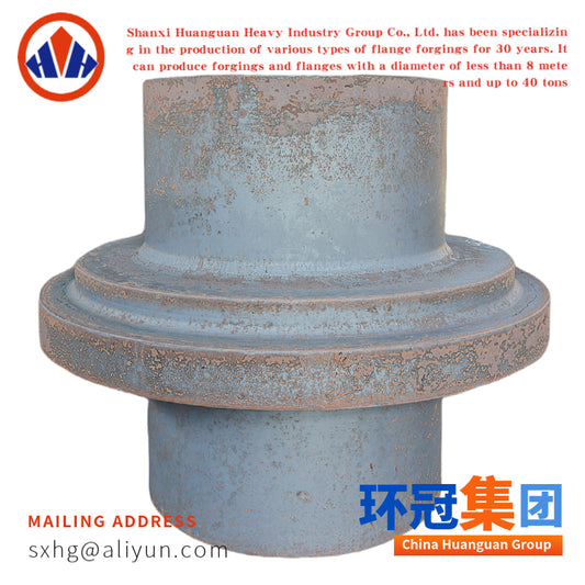 Forged Flanged Neck Blank Raw Forging for Machining