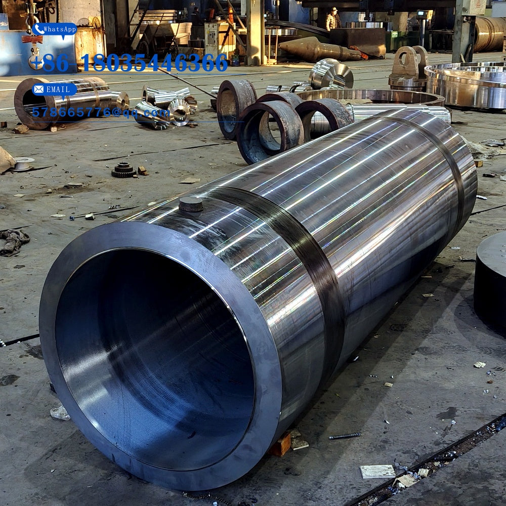 Forged Long Piston Cylinder – Precision Turned Extended Thick-Wall Cylinder Body