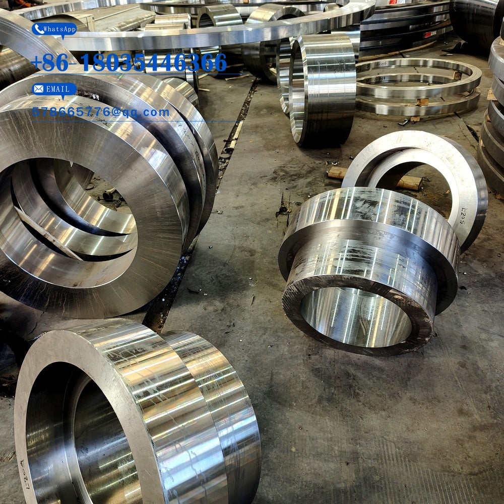 Forged Piston Rod Sleeve – Precision Turned Short Thick-Wall Cylinder Liner