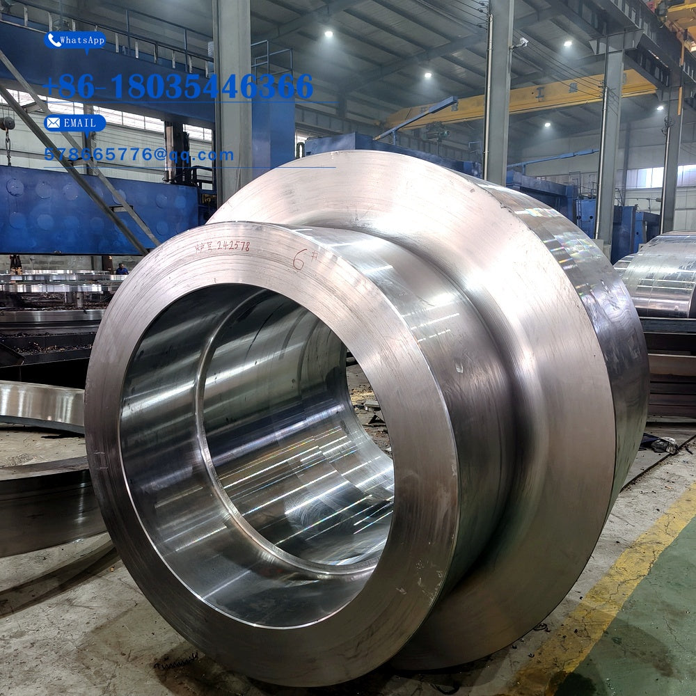 Forged Plunger Cylinder – Precision Turned Flanged Thick-Wall Cylinder Body