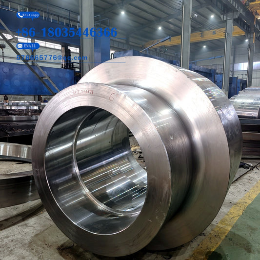 Forged Plunger Cylinder – Precision Turned Flanged Thick-Wall Cylinder Body