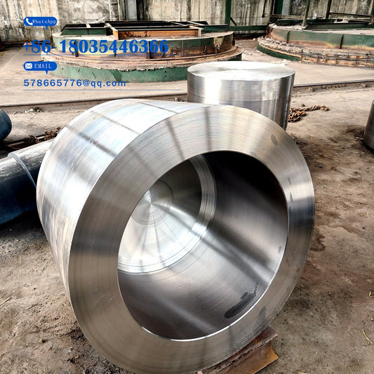 Wide-Flange Forged Pressure Cylinder | Stepped Thick-Wall Hydraulic Cylinder Body