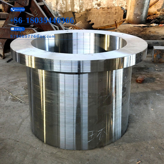 Large Extruder Main Cylinder Forging | Wide-Flange Thick-Wall Hollow Body