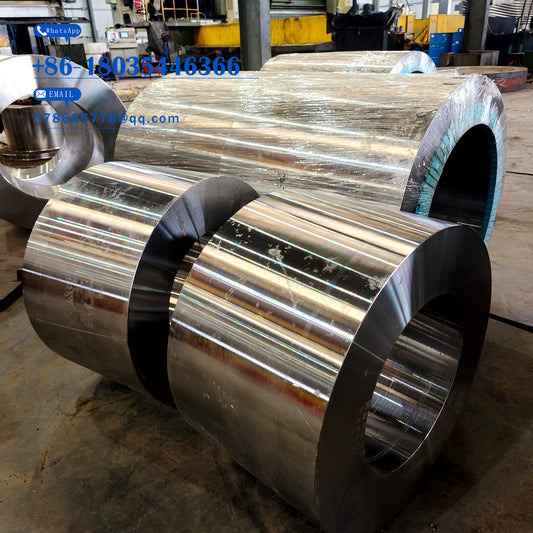 Large Forged Steel Roller for Rolling Mill – Heavy Duty Cylindrical Forged Roller Shaft Custom Machined