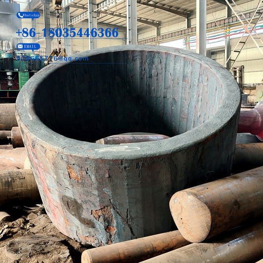 Forged Power Head Body for Rotary Drilling Rig – Heavy Wall Tapered Cylindrical Housing