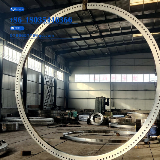 Large Diameter Flange Machining – Turning, Drilling & Grinding