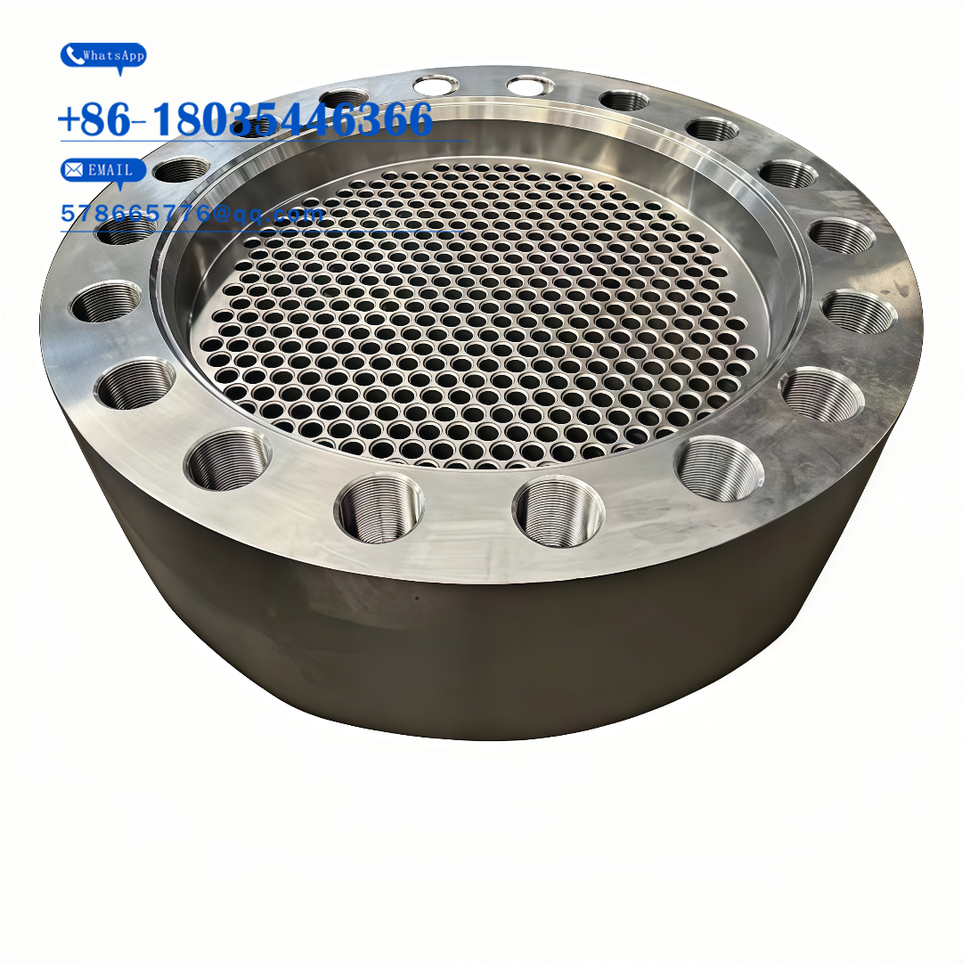 Precision Drilled Tube Sheet – Custom Hole Pattern