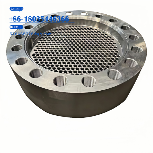 Precision Drilled Tube Sheet – Custom Hole Pattern