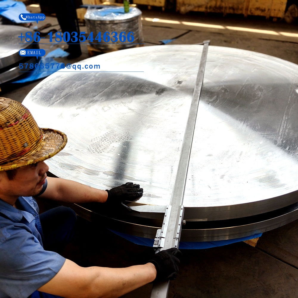 Blind Plate Forging Machining – Forged Blank + Machined Finished Blind Plate