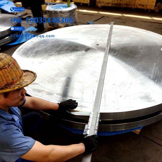 Blind Plate Forging Machining – Forged Blank + Machined Finished Blind Plate