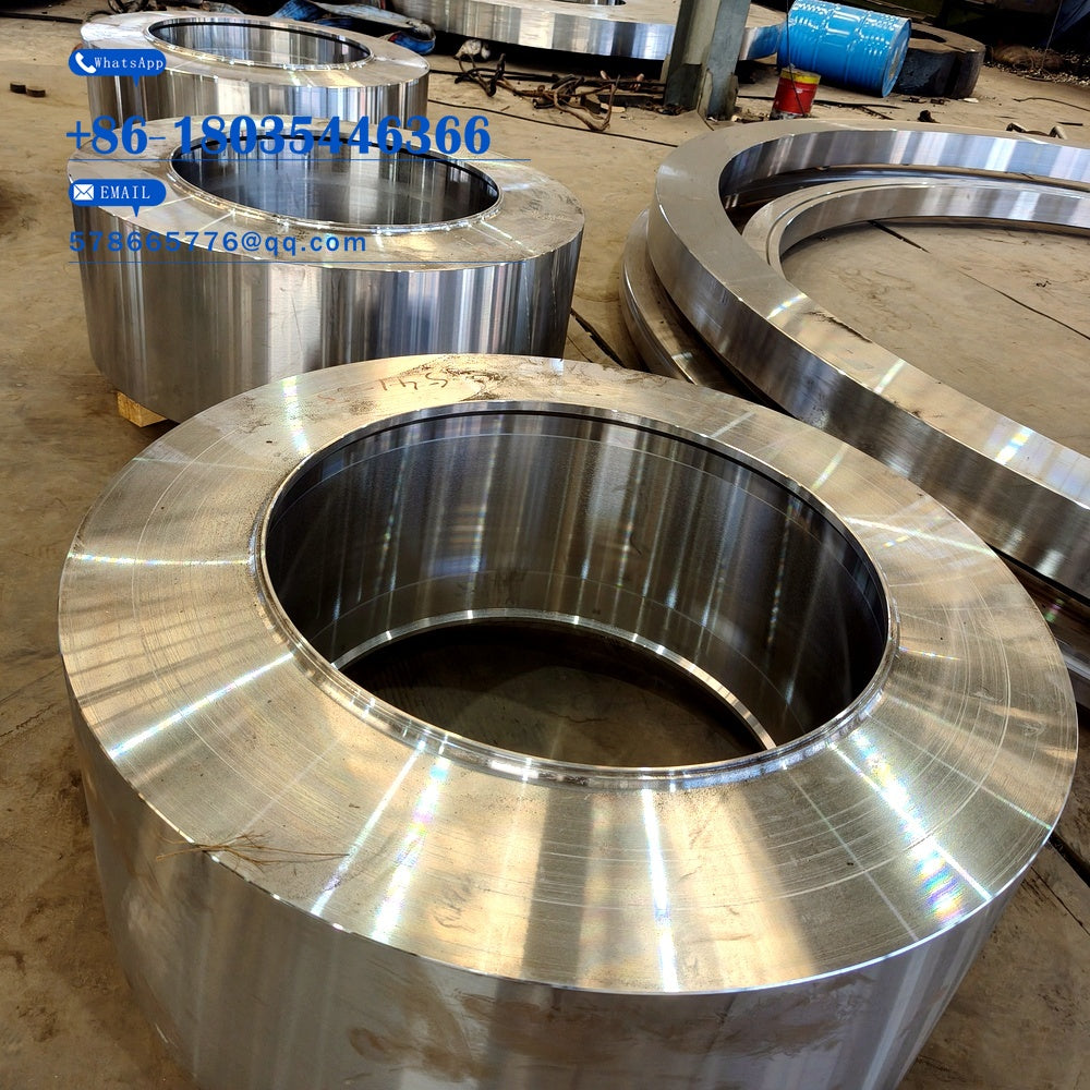 Four-Roll Crusher Roll Shell Forging – Stepped Heavy Wall Cylindrical Forging