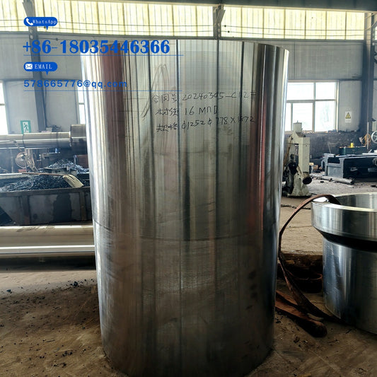 Large Open Die Forged Press Cylinder Body for Heavy Industrial Equipment