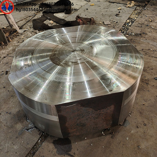 Forging polygonal steel piers