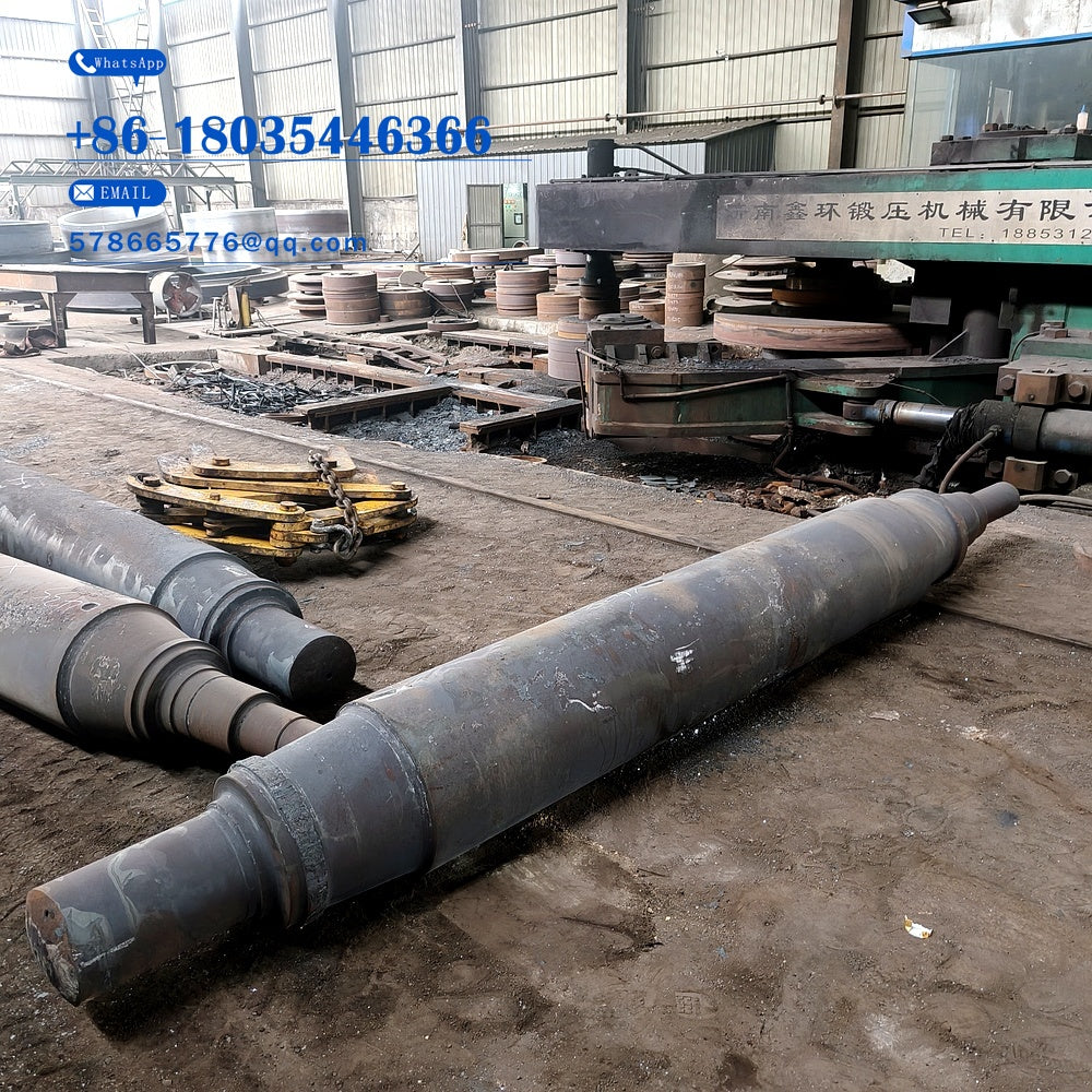 Forged Carryover Roller – Belt Conveyor Load Roller Forging