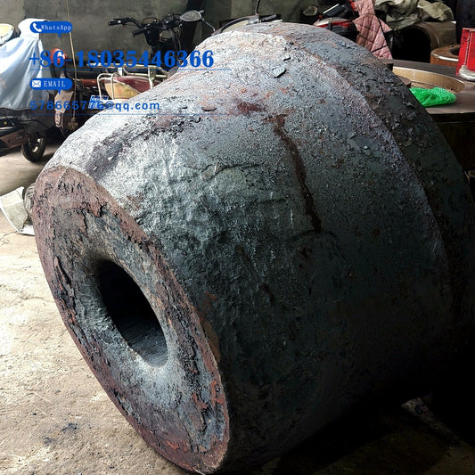 Sand Maker Roll Shell Forging – Rough Machined Heavy Barrel
