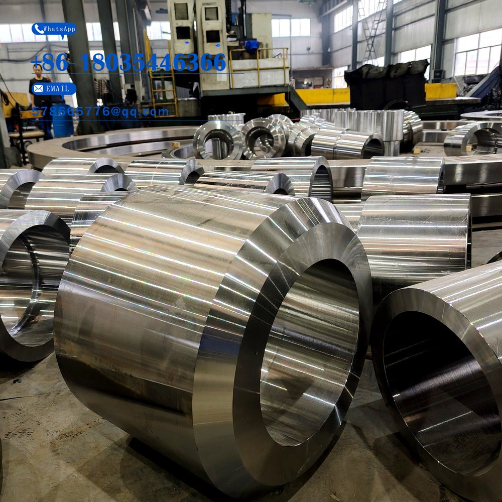 Large Press Hydraulic Cylinder Forging – Precision Machined Tapered Rim
