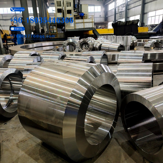 Large Press Hydraulic Cylinder Forging – Precision Machined Tapered Rim