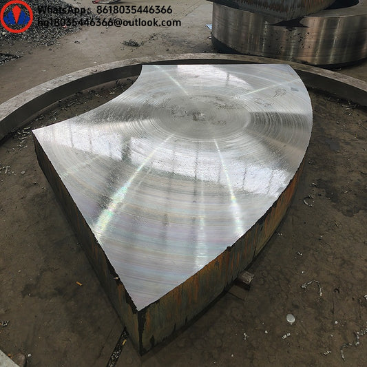 Forging flat steel billets