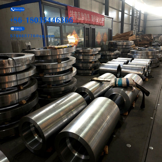 Machine Barrel Cylindrical Forging – Large Diameter Heavy-Wall Steel Cylinder