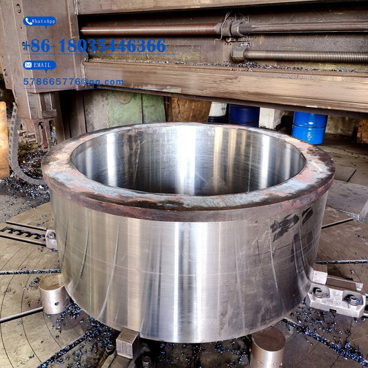 Machined Mounting Sleeve – Large Bore Short Cylinder Forging