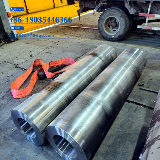 Machined Non-Standard Cylinder Forging – Long Barrel with Threaded Bore