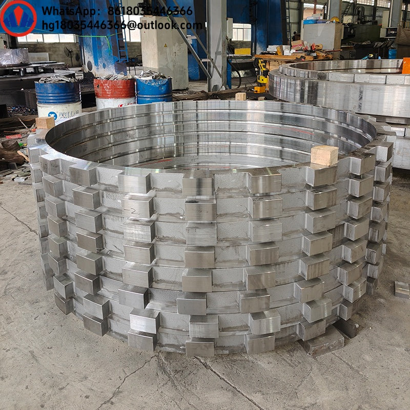 Concave convex flange